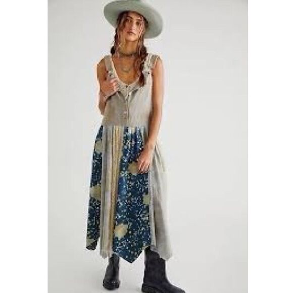 Free People x We The Free Love Tattered Skirtall - Picture 2 of 6